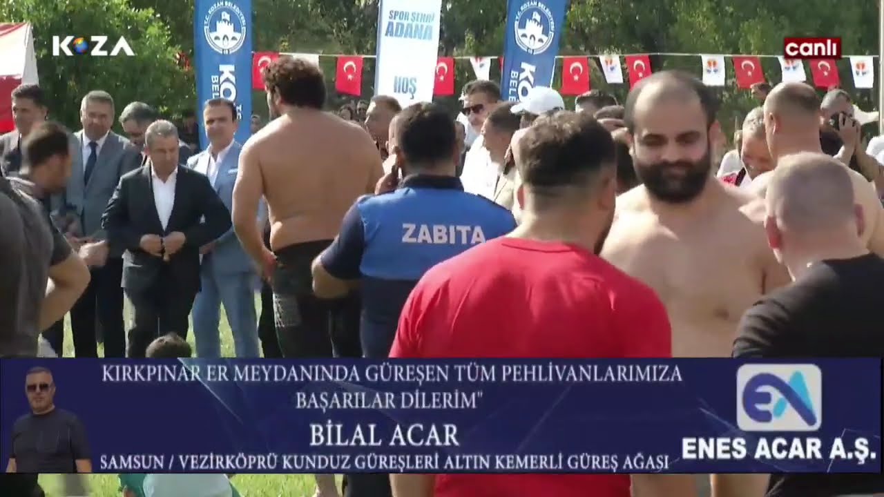 Adana Kozan 9. İsmet ATLI Karakucak Güreşleri  #CanlıYayın