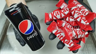 Pepsi MAX & KitKat Ice Cream Rolls | Как сделать мороженое из Pepsi MAX и KitKat | ASMR | 4k