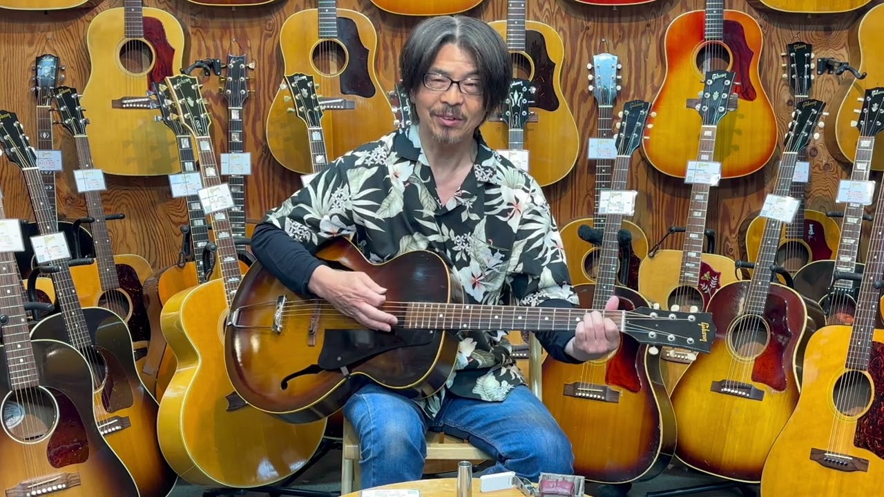 ギブソンギター GIBSON L 48 1954 - YouTube