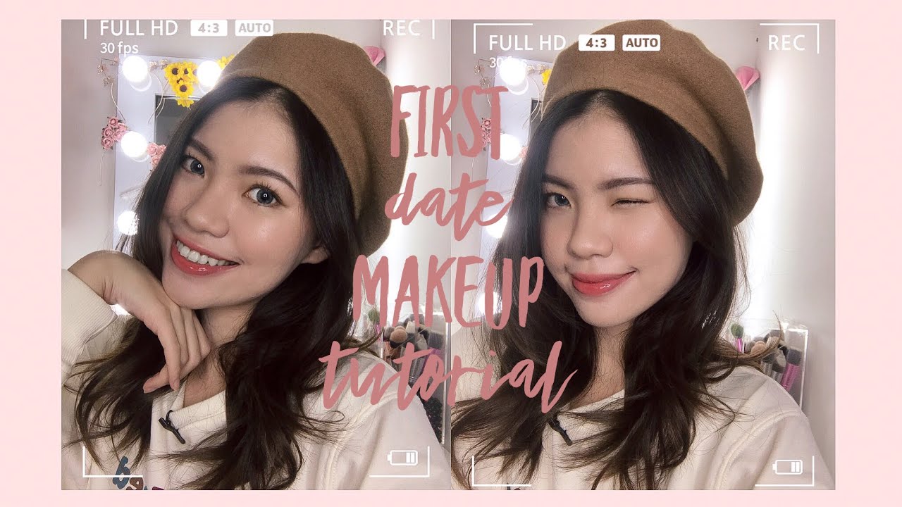 FIRST DATE MAKEUP TUTORIAL - YouTube