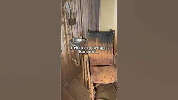 This is why you need to be careful while urban exploring…