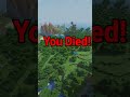 you died
