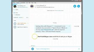 xSky Test Mass Messaging & Contact Requests with Skype v7.0 & 7.1