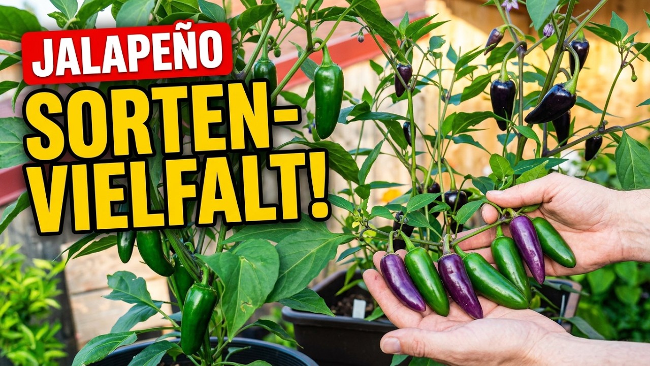 Jalapeño Sorten Vielfalt – Meine vollentwickelten Pflanzen