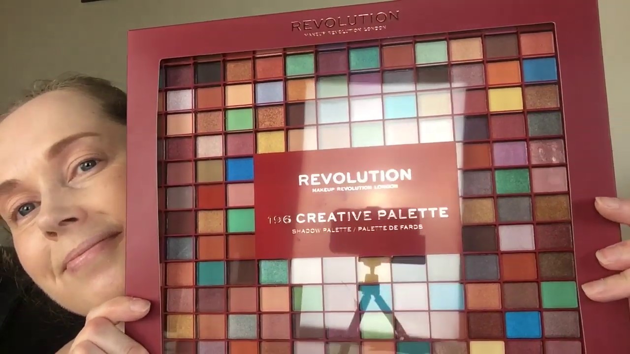 Makeup Revolution 196 Eyeshadow Palette 2019 - YouTube