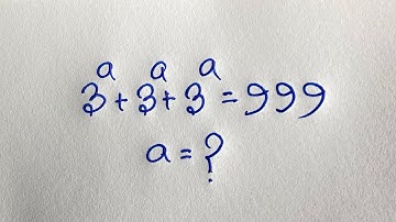A Nice Algebra Problem | Tricky Exponential Maths Olympiad Questions |