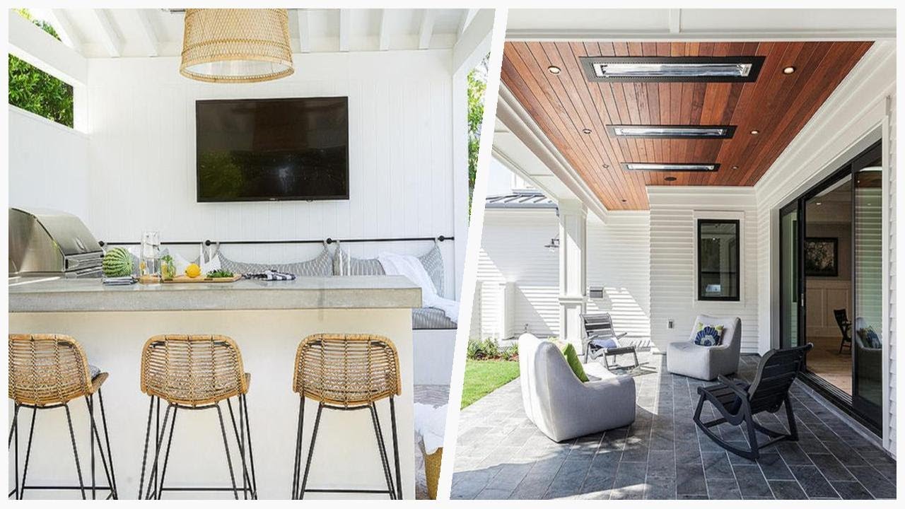 75 Farmhouse White Patio Design Ideas You'll Love 😊