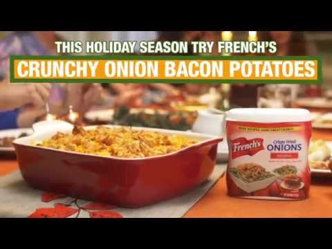 French's Crunchy Onion Bacon Potatoes | We Promise Great Taste