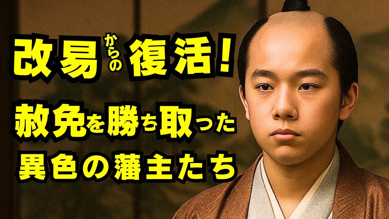 改易からの復活…赦免を勝ち取った異色の元藩主たち