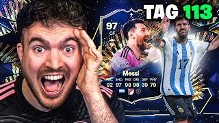 TOTS MESSI JAGD! WAS ERREICHT man in EA FC 24 ohne FC POINTS? TAG 113 🥼🧐🧪 (Experiment)
