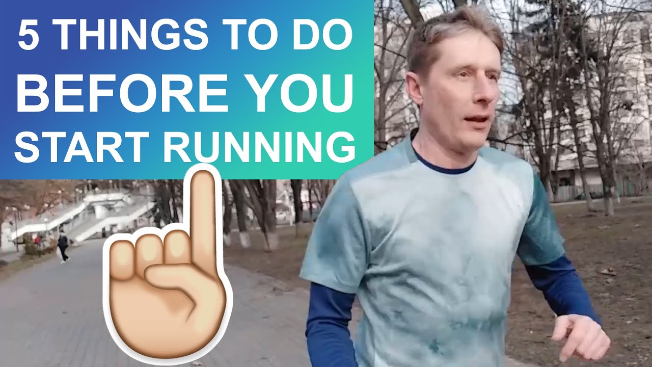 5 things to do before you start running (checklist)