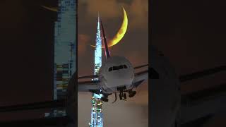 #emirates with #burjkhalifa in Background !! #amitatlas #dubai