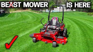 BEAST MOWER! Toro Titan MAX Zero Turn Lawn Mower Review Resimi