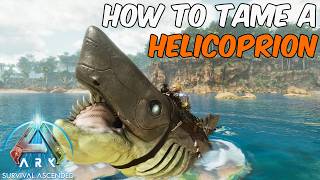How To Tame A Helicoprion In Ark Survival Ascended Full Ability Guide