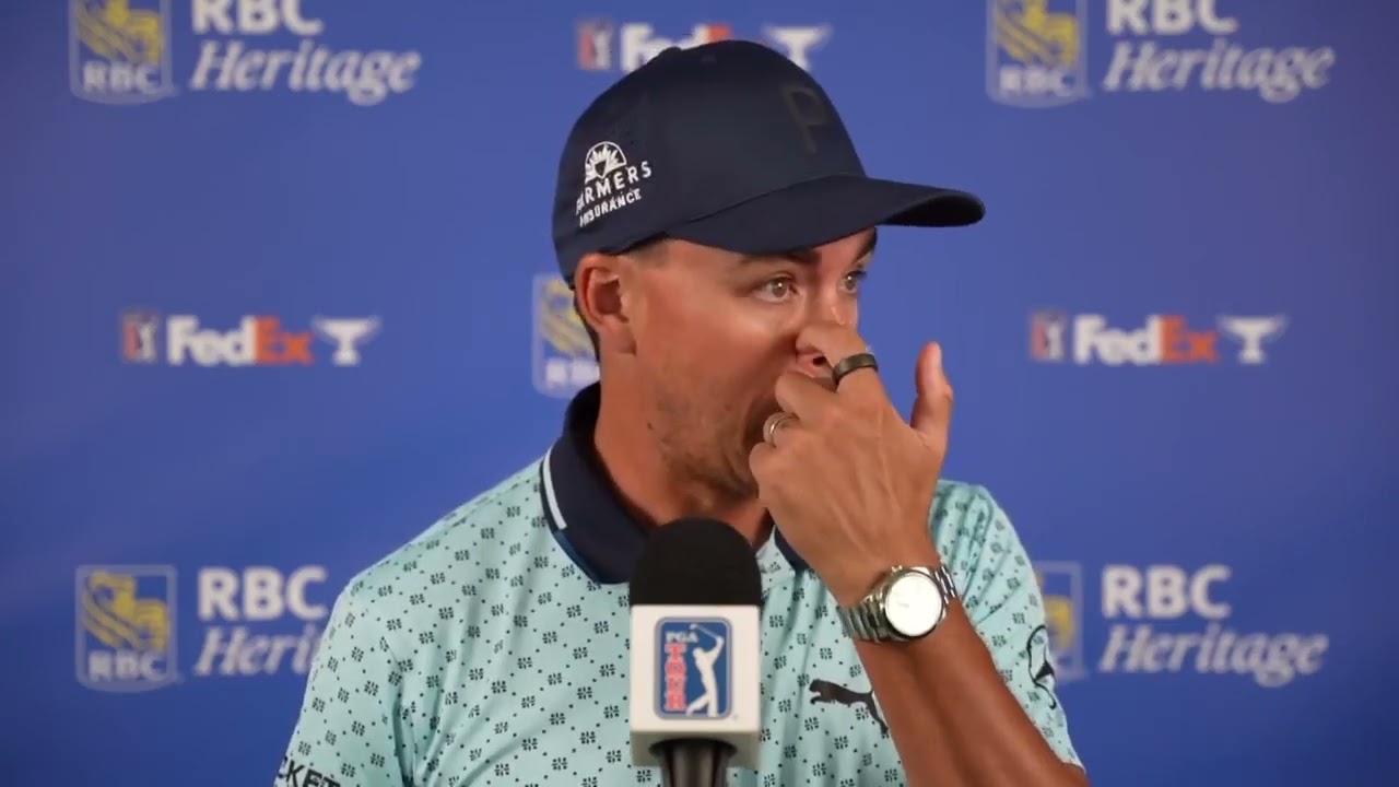 Rickie Fowler Thursday Flash Interview 2023 RBC Heritage © PGA Tour