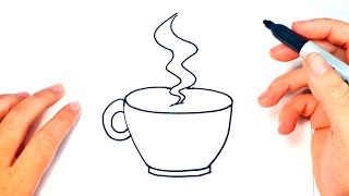 Обложка How To Draw A Cup Of Coffee Coffee Cup Easy Draw Tutorial Скачать How To Draw A Cup Of Coffee Coffee Cup Easy Draw Tutorial