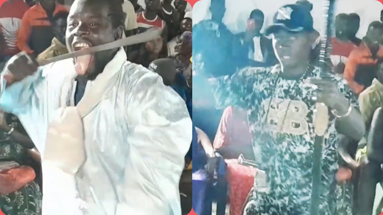 Lamine Ngom Le grand marabout de ndiaganiao  VS  Waly Diouf le grand marabout de keur Farba