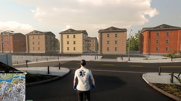 HOW BIG IS THE MAP in Flashing Lights? Walk Across the Map