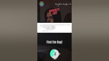 Can you spot this Python bug? | Bug Hunt (Easy)