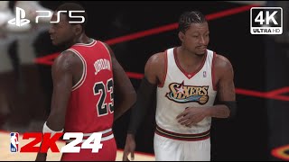 Allen Iverson Destroys Michael Jordan's Bulls Alone In Hall Of Fame!