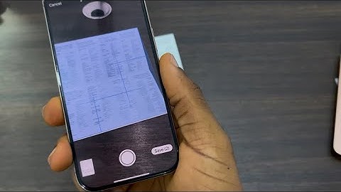 How to Scan Document on iPhone 16