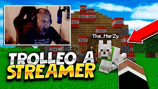 TROLLEO a un STREAMER siendo un PERRO 🐶 | TROLLEOS en MINECRAFT #294