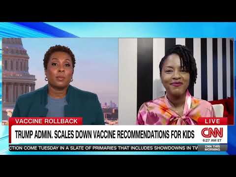 CNN | NAACP's Dr. Chris on the Trump Administration Scaling Down Vaccine Recommendations for Kids