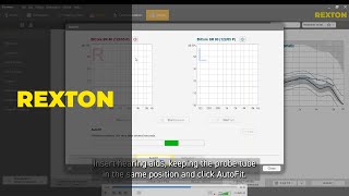 How to do a first fit with AutoFit in Connexx | REXTON Hearing Aids screenshot 4