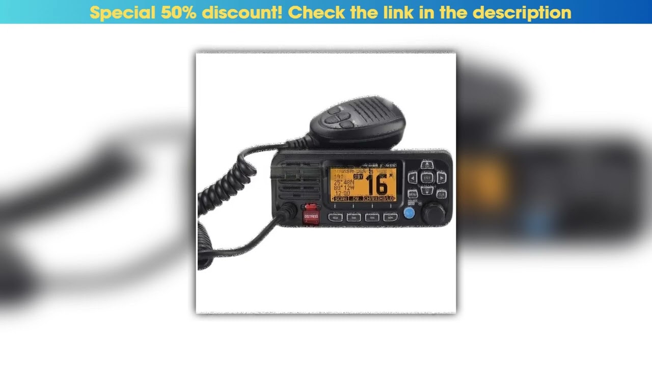 Must Buy IC-M330  IC-M330G With GPS Function High Performance Compact Marine VHF Marine Radio Stati