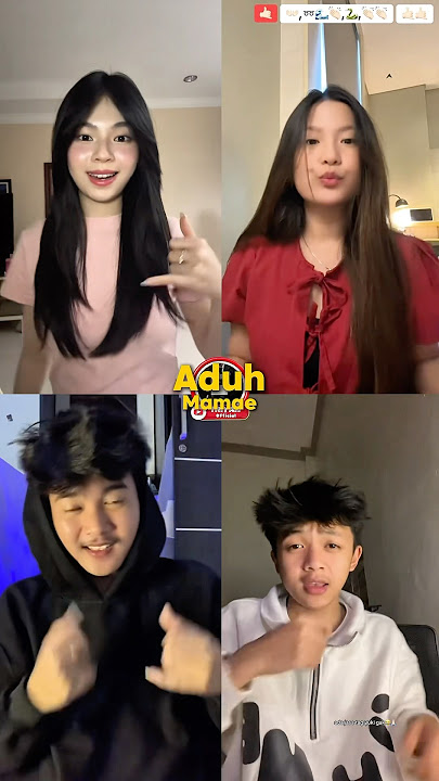 Dance Tiktok Aduh Mamae Ada Cowo Baju Merah #dancetiktok Terbaru