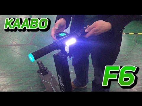 ЭЛЕКТРОСАМОКАТ KAABO F6 / ОБЗОР НА КОЛЕНКЕ