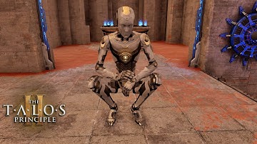 The Talos Principle 2 - Circular Oasis (South 3): Golden gate "Thrust Vector"