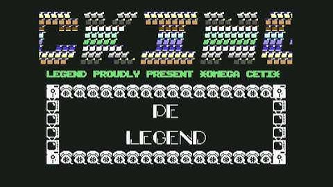 legend intro !! Commodore 64 (C64)