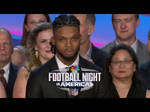 Damar Hamlin faces his fears by knowing his 'purpose' in speech at NFL Honors | NFL on NBC