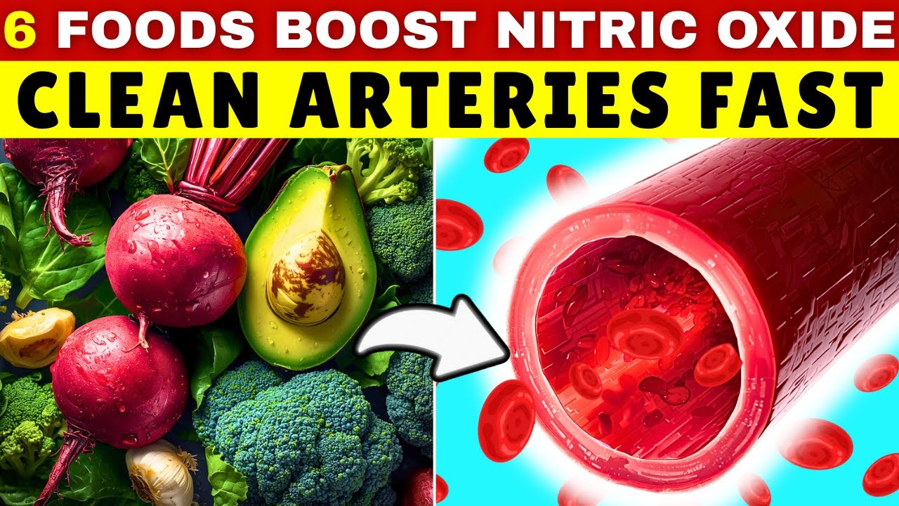 6 Foods to Boost Nitric Oxide & Clean Arteries