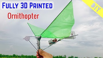 Fully 3D Printed Ornithopter | Anyone can make (PART-1)