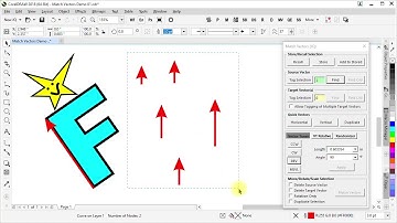 CorelDRAW Macro - Match Vectors  - quick demo 02