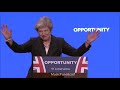 Theresa may dancing to nicki minajs boss ass bitch at conservative party conference
