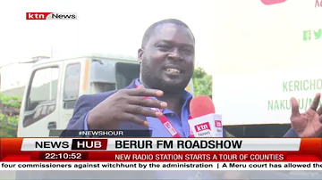 Berur FM Roadshow: New Radio Station starts tour of counties