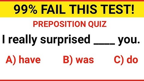 Mixed English Grammar Test 🌟 99% Fail This Preposition quiz