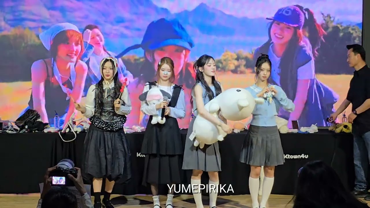 250518 KiiiKiii(키키) KTOWN4U 팬 사인회 Fansign サイン会  4K