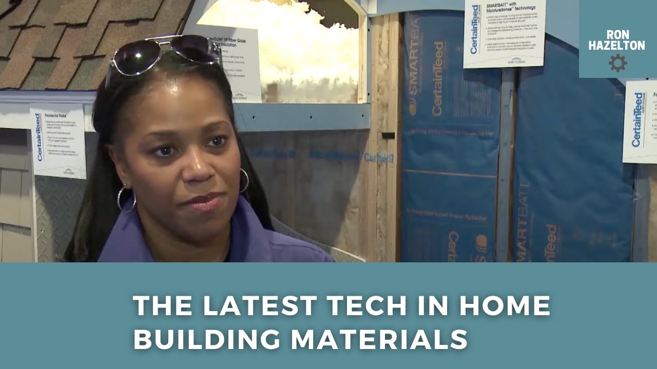 The Latest Technology in Home Building Materials & Solar Panels - YouTube