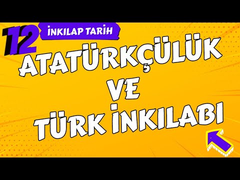 12. SINIFLAR İNKILAP TARİHİ 3. ÜNİTE KONU ANLATIMI / ATATÜRKÇÜLÜK VE TÜRK İNKILABI FULL TEKRAR