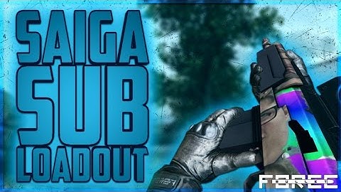 Bullet Force: Saiga Sub Loadout!