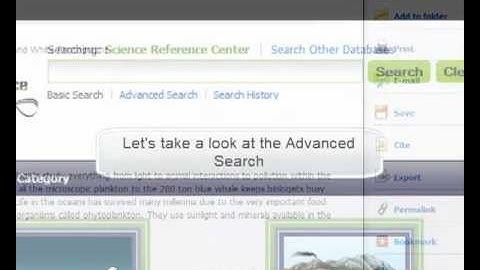 Science Reference Center