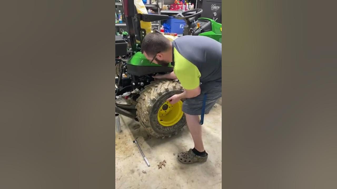 2” wheel spacers for a John Deere 1025r YouTube