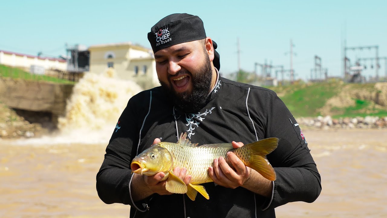 O'ZBEKISTONDAGI ENG MAZZALI BALIQ TAYYORLAYDIGAN JOYLARDAN BIRI CHINOZ, YALLAMA