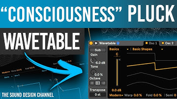 Consciousness PLUCK | ANYMA Melodic Techno | Wavetable Synth, Afterlife - Sound Design Tutorial