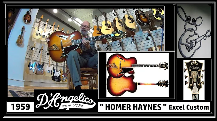1959  D'Angelico "Homer Haynes" Custom Archtop Jaz...