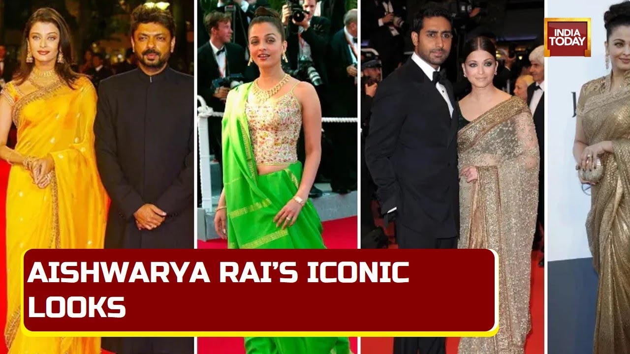 Aishwarya X X X - Look Back At The Iconic Aishwarya Rai Bachchan Cannes Red Carpet Looks |  Cannes Film Festival 2022 - YouTube